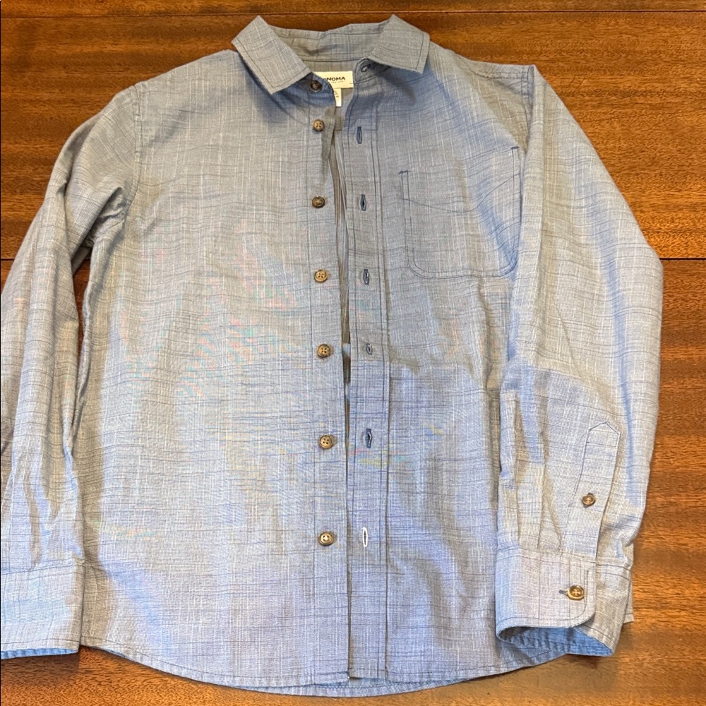 Sonoma Blue Striped Shirt